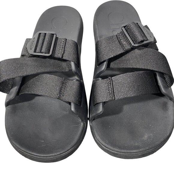 Chaco Chillos women’s Adjustable Strap Slide Sandals Size 8 outdoor neutral - Picture 2 of 10